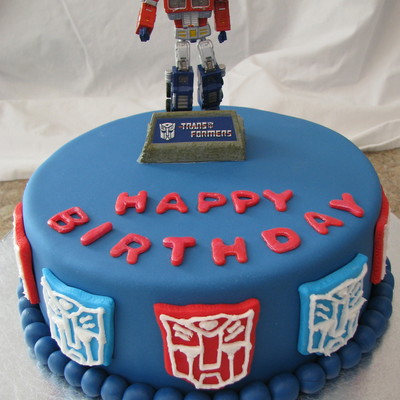Transformers Cake