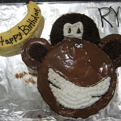 Monkey + Banana Cake