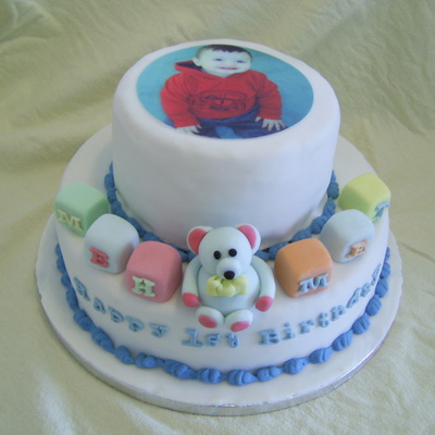 My Sons First Birthday Cake!