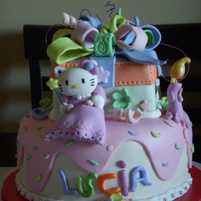 Hello Kitty Cake, Tarta De Hello Kitty