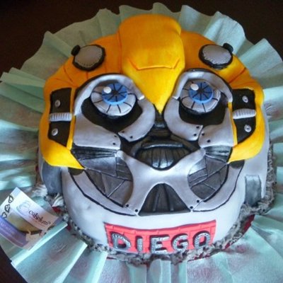 Transformers Cake Bumblebee
