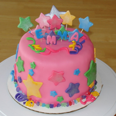 Star Birthday Cake