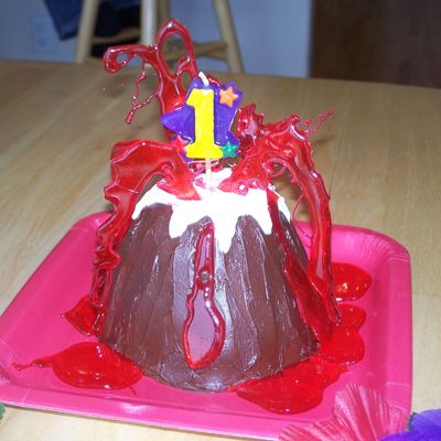 Volcano Cake