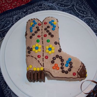 Cowboy Boot Cake