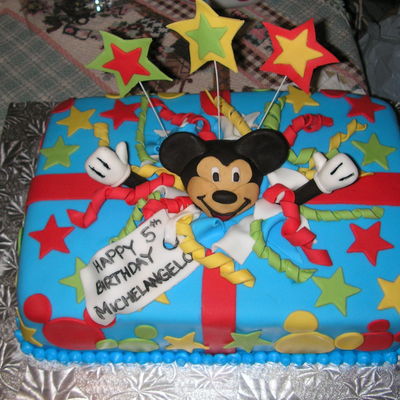 Mickey Mouse Cake