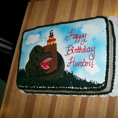 T Rex Cake