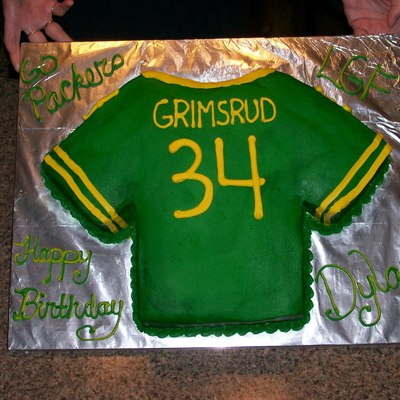 Packers Birthday Cake