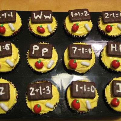 School Cupcakes