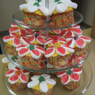 Flower Cupcakes