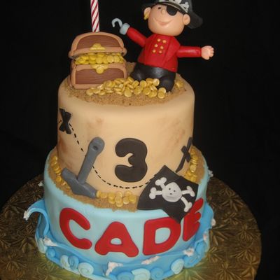 Pirate Birthday Cake