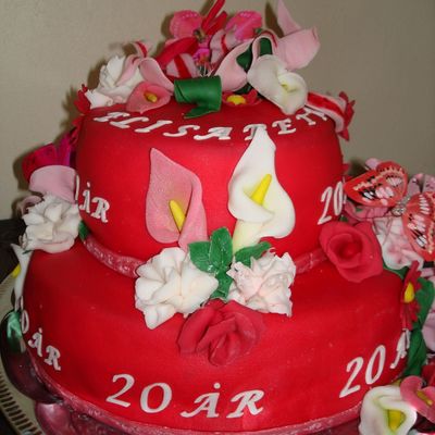 This I Made For My Neighbor S Daughter It Was A Surprise Cake For Her 20 Years Birthday It Is Sachertorte And The Fillings Are Strawb