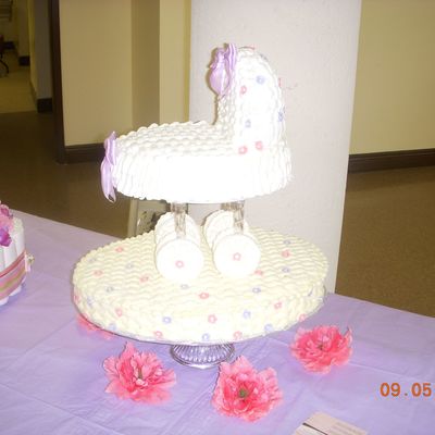 My Take On The Baby Carriage Cake From The Wilton 2009 Year Book