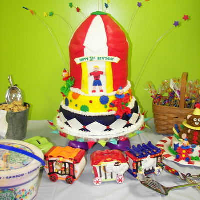 First Birthday Party With A Circus Theme