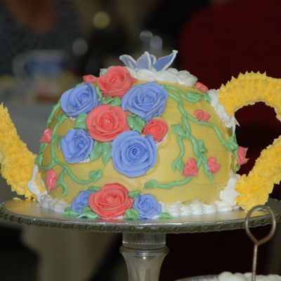 Flowery Teapot