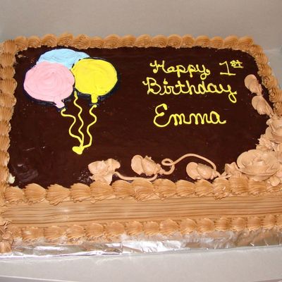 Chocolate Birthday Cake