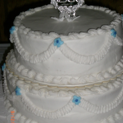 25Th Wedding Anniversary Cake