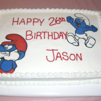 Smurfs Birthday