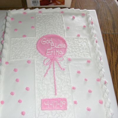 Baptism Cake
