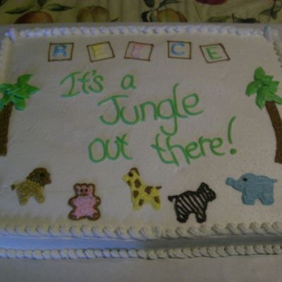 Jungle Animal Baby Shower