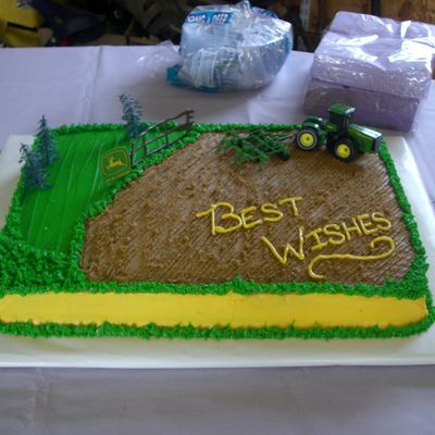 Groom's John Deere Cake