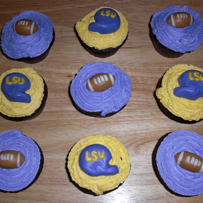 Lsu Cupcakes