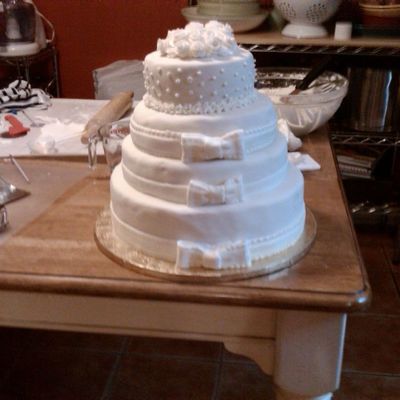 My First Wedding Cake
