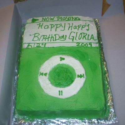 Ipod Birthday Cake