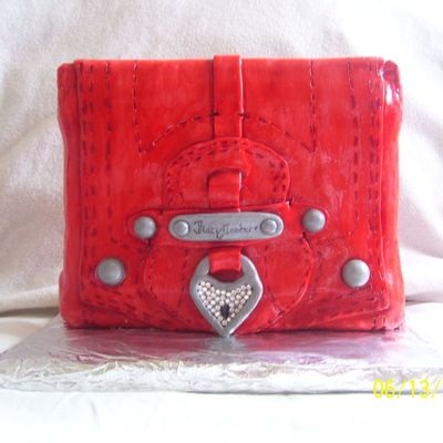 Juicy Couture Heart Key Purse Cake