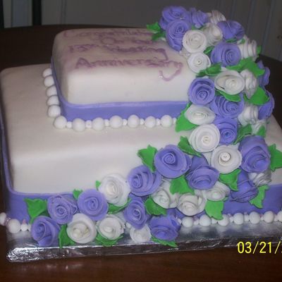 13Th Wedding Anniversary Cake