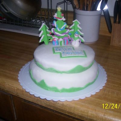 Feliz Navidad Cake