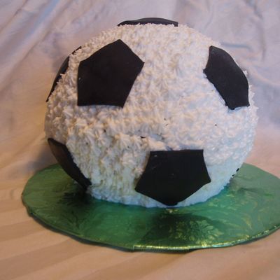 Soccer Ball Smash Cake