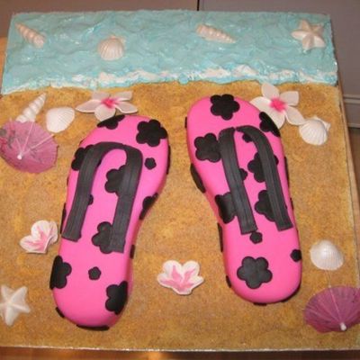 Flip Flop Cake