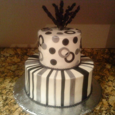 Black, White And Silver