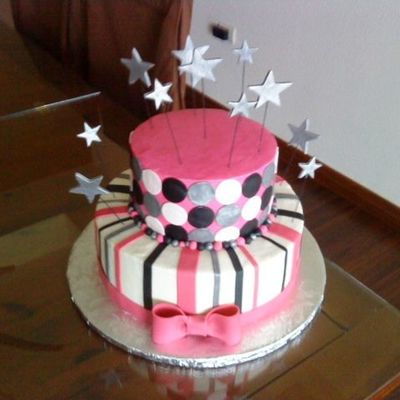 Stars Birthday Cake