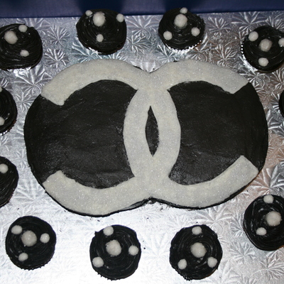 Chanel Cake And Cupcakes