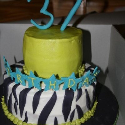 Lime And Zebra