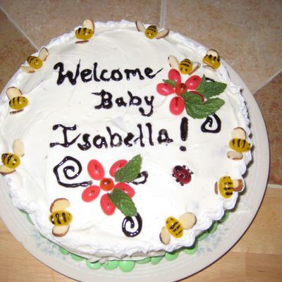 Welcome Baby Cake