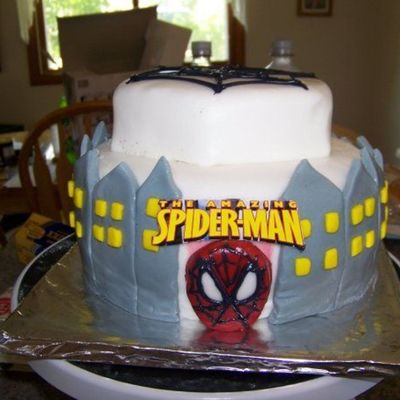 Spidy Cake Disaster