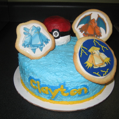 Pokemon Cake And Cookies