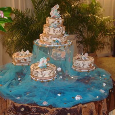Wedding Brown Cake
