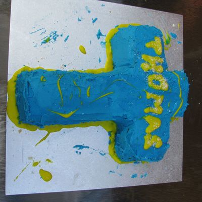 My Son's Baptism Cake