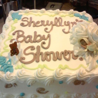 Brown And Lime Green Design