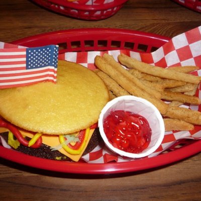 Cheeseburger And Fries