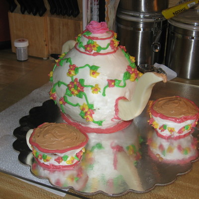 Tea Pot Cake