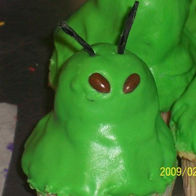 Alien Cupcake