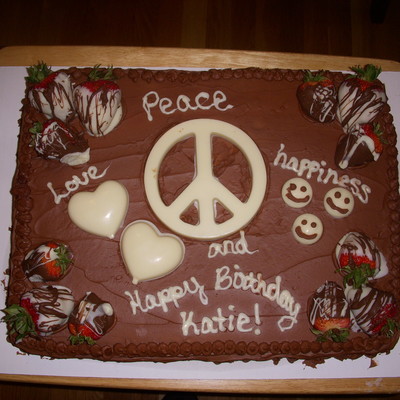 Peace Cake - 7Th Birthday