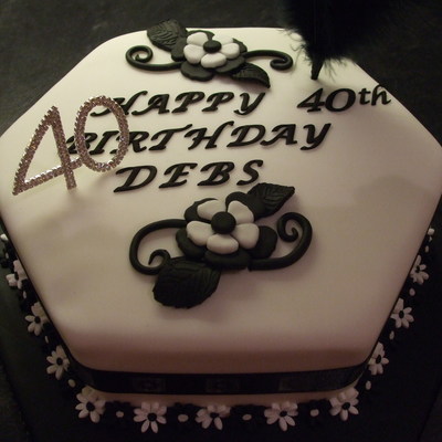 40Th Birthday Cake