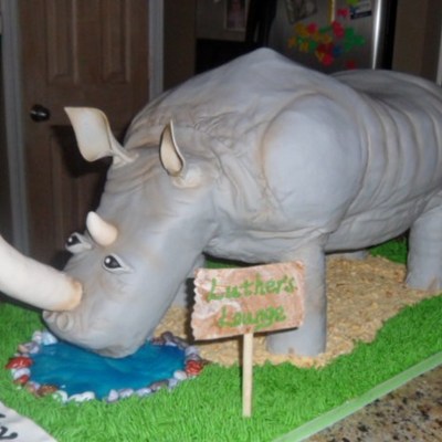 Rhinoceros Cake