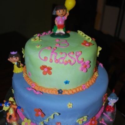 Dora The Explorer Cake
