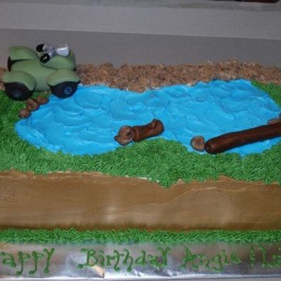Four Wheeler Cake